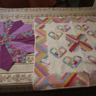 Quilted Throw/Quilted Table Topper