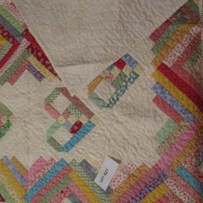 Quilted Throw/Quilted Table Topper