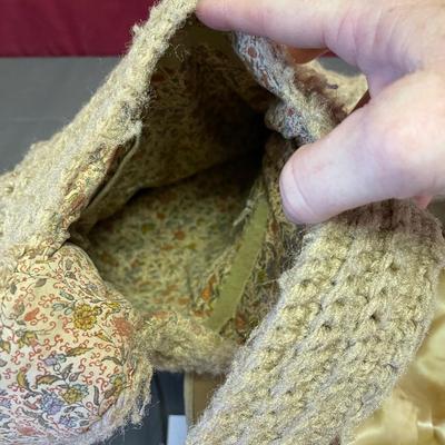 Cigar box, hat and purse