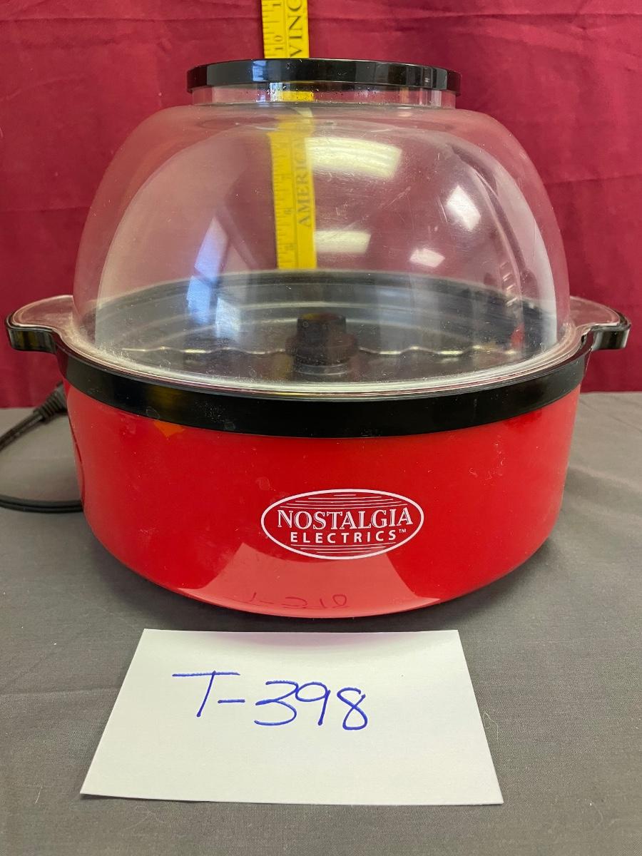 Nostalgia electricpopcorn popper