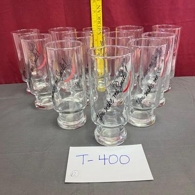 Lot of 12-You make me smile glasses