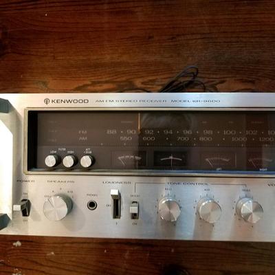 KENWOOD AM FM monster stereo receiver, dal power supply