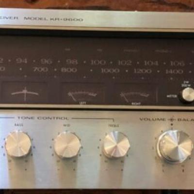 KENWOOD AM FM monster stereo receiver, dal power supply