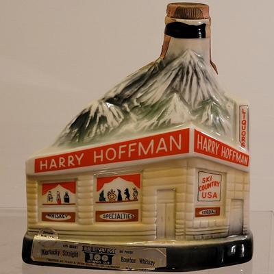 Lot 45: Vintage Jim Beam Bottle- Harry Hoffman