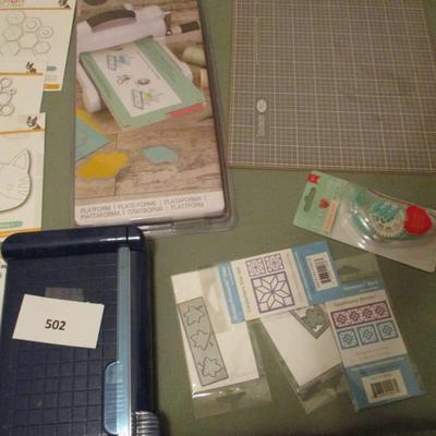 Scrapbook-- Cutting Supplies