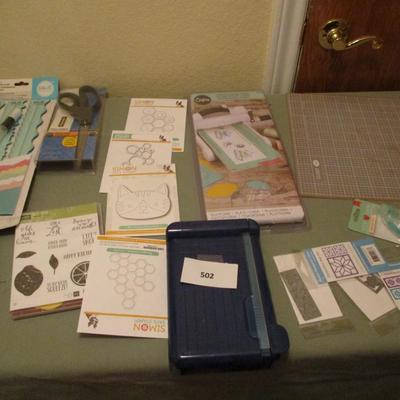 Scrapbook-- Cutting Supplies