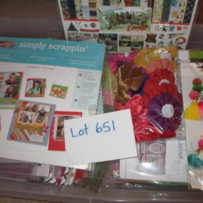 Scrapbook Pages/Kits/Embellishments