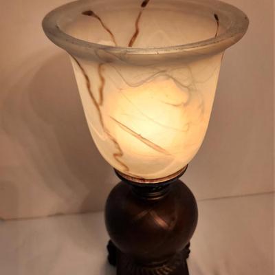 Lot #54  Decorator Table Lamp - works