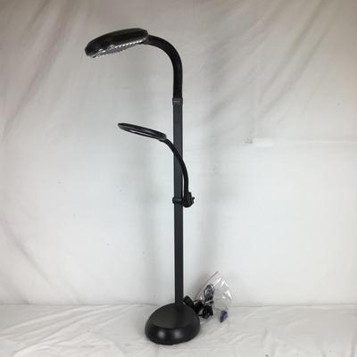 6230 Verilux Floor Lamp with Magnifying Attachment