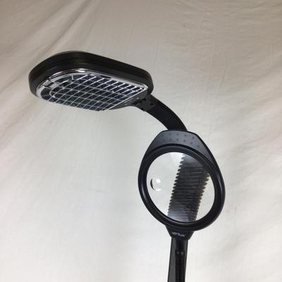 6230 Verilux Floor Lamp with Magnifying Attachment
