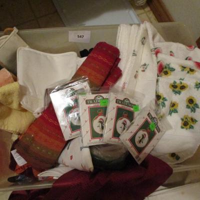 Towels/Potholders