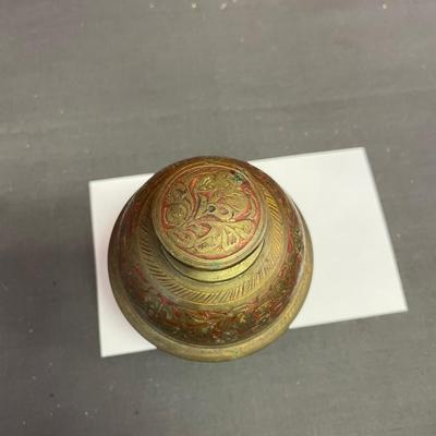 Brass India elephant claw bell