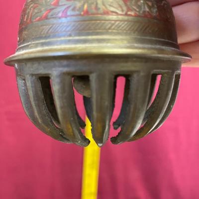 Brass India elephant claw bell