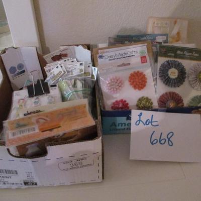 Scrapbook/Crafting-Stickers, Mini Fans