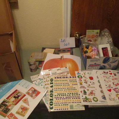 Scrapbook/Craft-- Flowers/Stickers