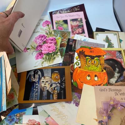 Lot of Retro Greeting, Holiday, Birthday Cards & More