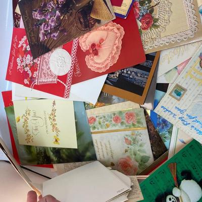 Lot of Retro Greeting, Holiday, Birthday Cards & More