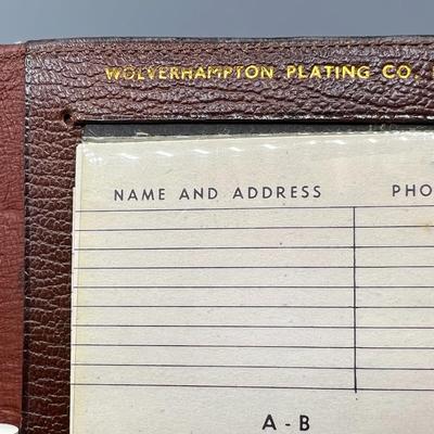 Lot of Vintage Real Hide Grampian Goat Wallets & Address Book
