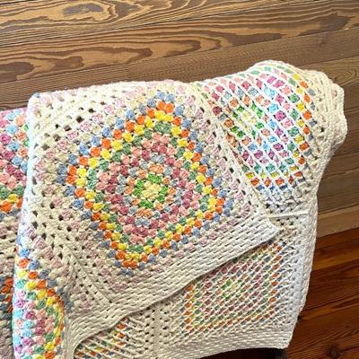 Crochet “Granny Square” Blanket