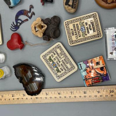 Lot of Retro Miscellaneous Collectible Souvenir Refrigerator Magnet