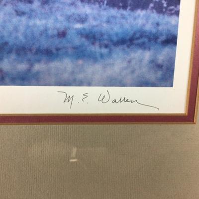 Lot. 6244. Signed Photograph by M.E. Wallen â€œ 3/Riding to the Houndsâ€
