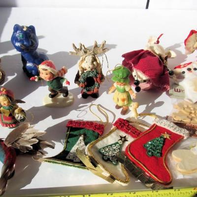 Lot of Misc Christmas Ornaments