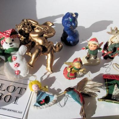 Lot of Misc Christmas Ornaments