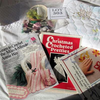 Child's Quilt Embroidery Project, Towel Embroidery Project, Instructions, More