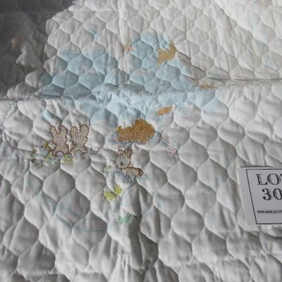 Child's Quilt Embroidery Project, Towel Embroidery Project, Instructions, More