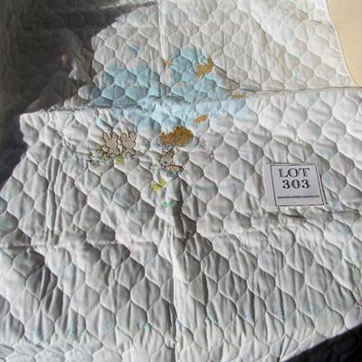 Child's Quilt Embroidery Project, Towel Embroidery Project, Instructions, More