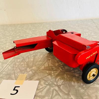 True Scale Hay Baler