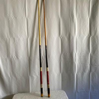 Pair of Pool Cues