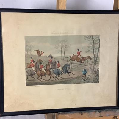 Lot. 6252. Drawn and Engraved by H. Alken Fox Hunting Scenes