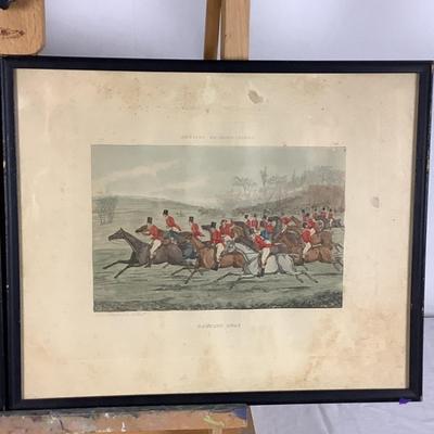 Lot. 6252. Drawn and Engraved by H. Alken Fox Hunting Scenes