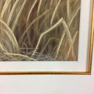 Lot. 6253. Signed Original Pastel. 1993