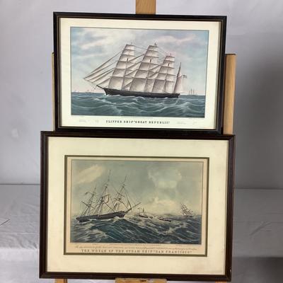 Lot. 6254. Two Prints by E. Buttersworth