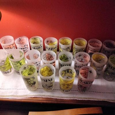 22 Frosted State Glasses