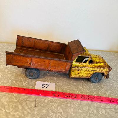 Yellow Cab Dump Truck
