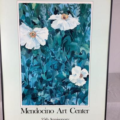 Lot. 6257. 1983 Mendocino Art Poster by James Maxwell