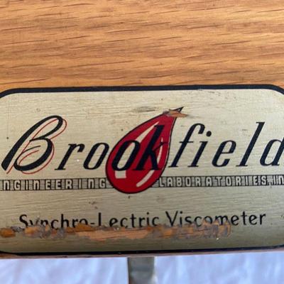 Vintage Boxed Brookfield Dial Reading Synchro-Lectric Viscometer RVT