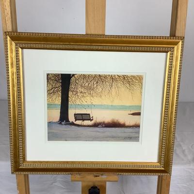 6245 Original Watercolor by James Kinnett