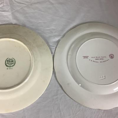 6249 Inner Harbor Annapolis Print w/ 2 Collectable Annapolis Plates