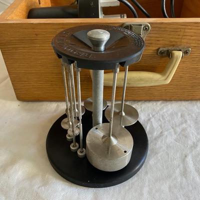 Vintage Brookfield Factor Finder Viscometer owned by Paul Francis Kerr