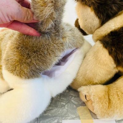 Dogs Plush Hand Puppets