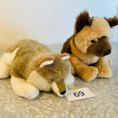 Dogs Plush Hand Puppets