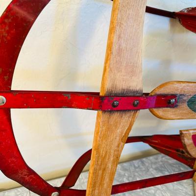 Vintage Shooting Star brand Kids Sled