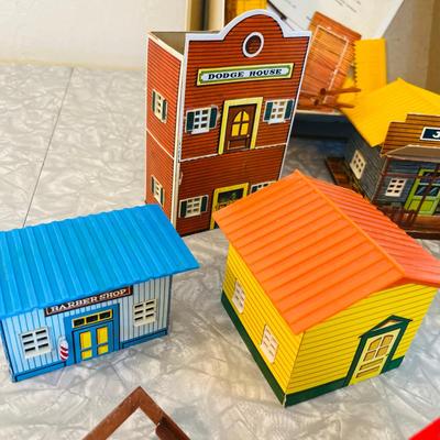 Plastic Western Town