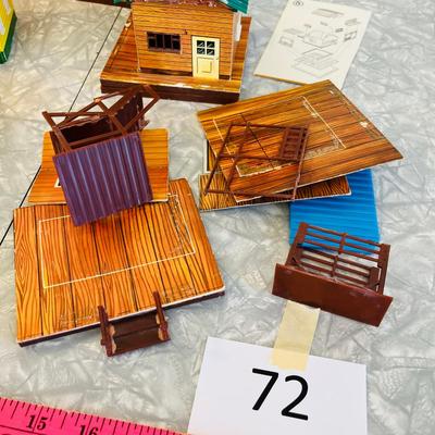 Plastic Western Town