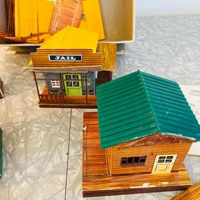 Plastic Western Town