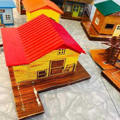 Plastic Western Town